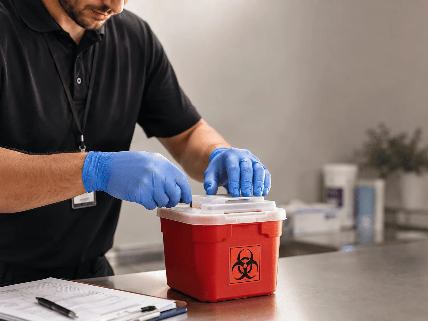 Why choose Sharps Waste Disposal in Nellis, WV
